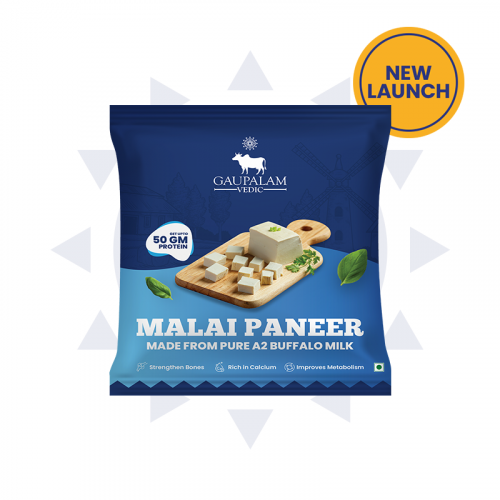 A2 Buffalo Milk Malai Paneer - Upto 50gms Protein (A2 Buffalo Milk Malai Paneer)